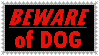 Beware of dog