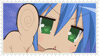 Konata from Lucky Star poking you