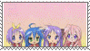 The end of the Lucky Star intro.
