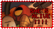 V2 Ultrakill, labelled 'SHE'S ALIVE'