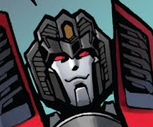 Starscream grinning like a cat