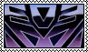 Autobot-Decepticon logo transition